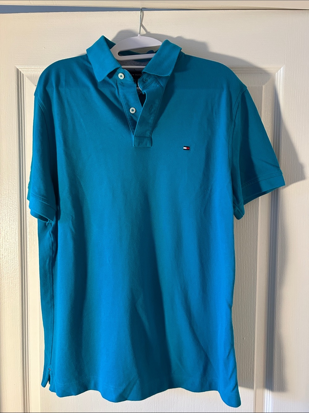Tommy Hilfiger Men’s Bright Teal Polo Shirt